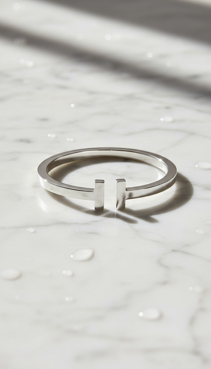 Tiffany T Bracelet - Minimalist Silver, Gold and Rose Gold Bracelet