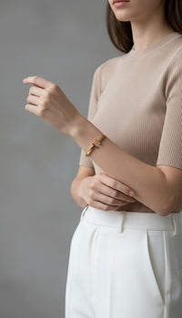 Tiffany T Bracelet - Minimalist Silver, Gold and Rose Gold Bracelet